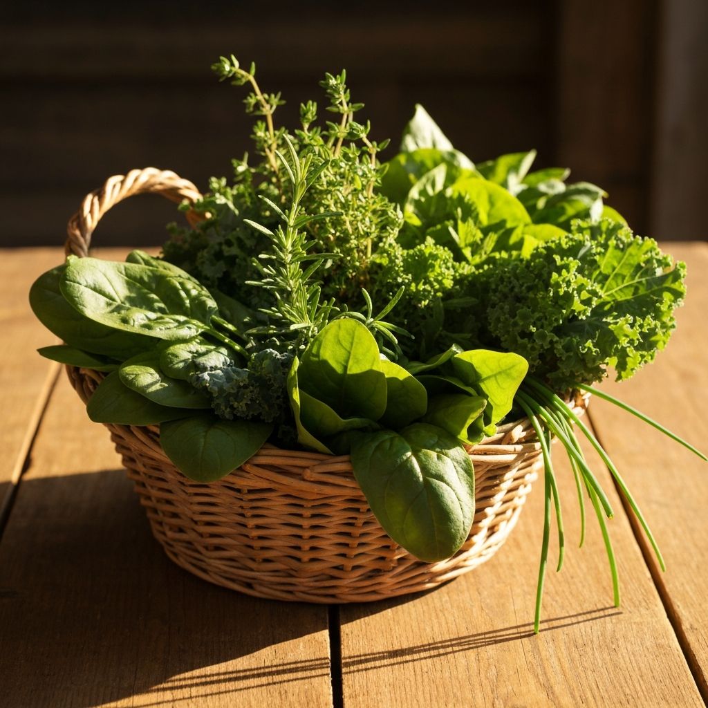 Grünes Blattgemüse